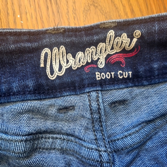 Y2K Wrangler Women’s Bootcut Jeans 5/6 x 36 – Long Inseam Western Style - Picture 8 of 13